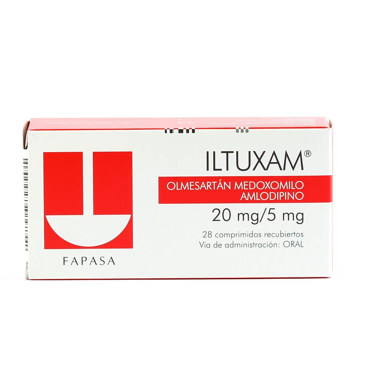 ILTUXAM 20 MG./ 5 MG. CJ X 28 COMP. REC. 