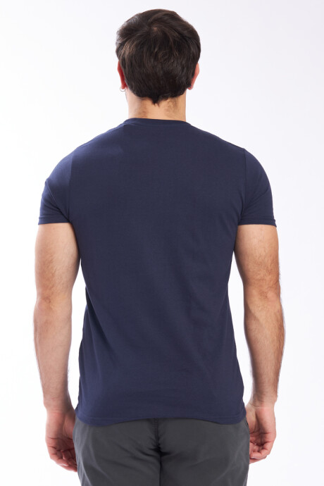 T-SHIRT GRAVEL425 Navy