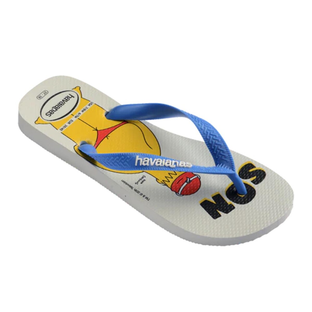 Sandalias Havaianas Simpsons FC Hombre - Azul/blanco 