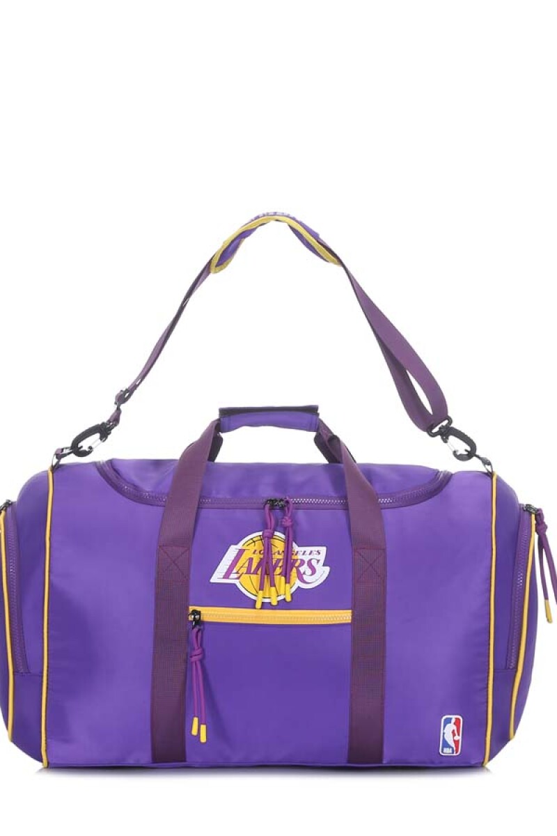 Bolso nylon deportivo Lakers - NBA Violeta