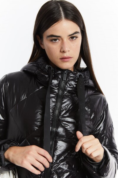 PUFFER JACKET Negro