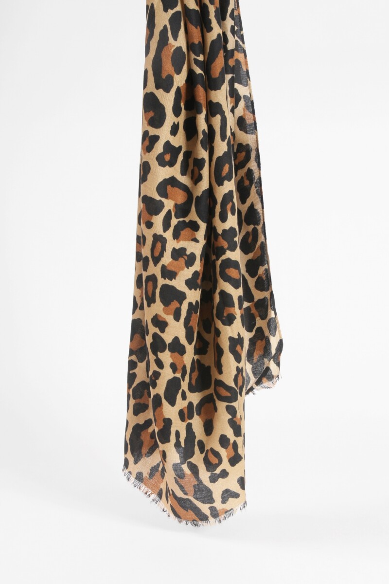 Pashmina animal print animal print
