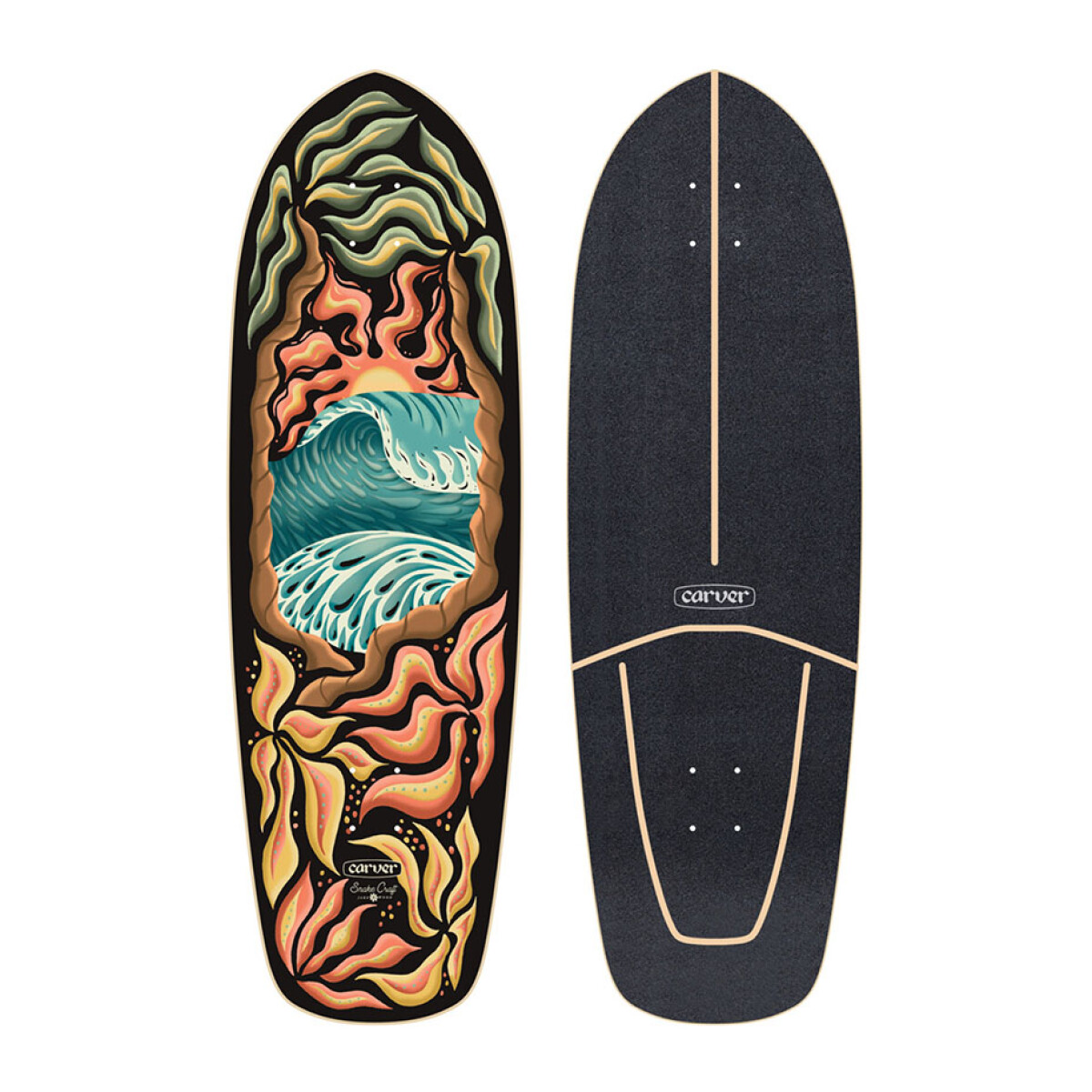Deck Carver Psychedelic Sunset 32" - (Sólo tabla) 