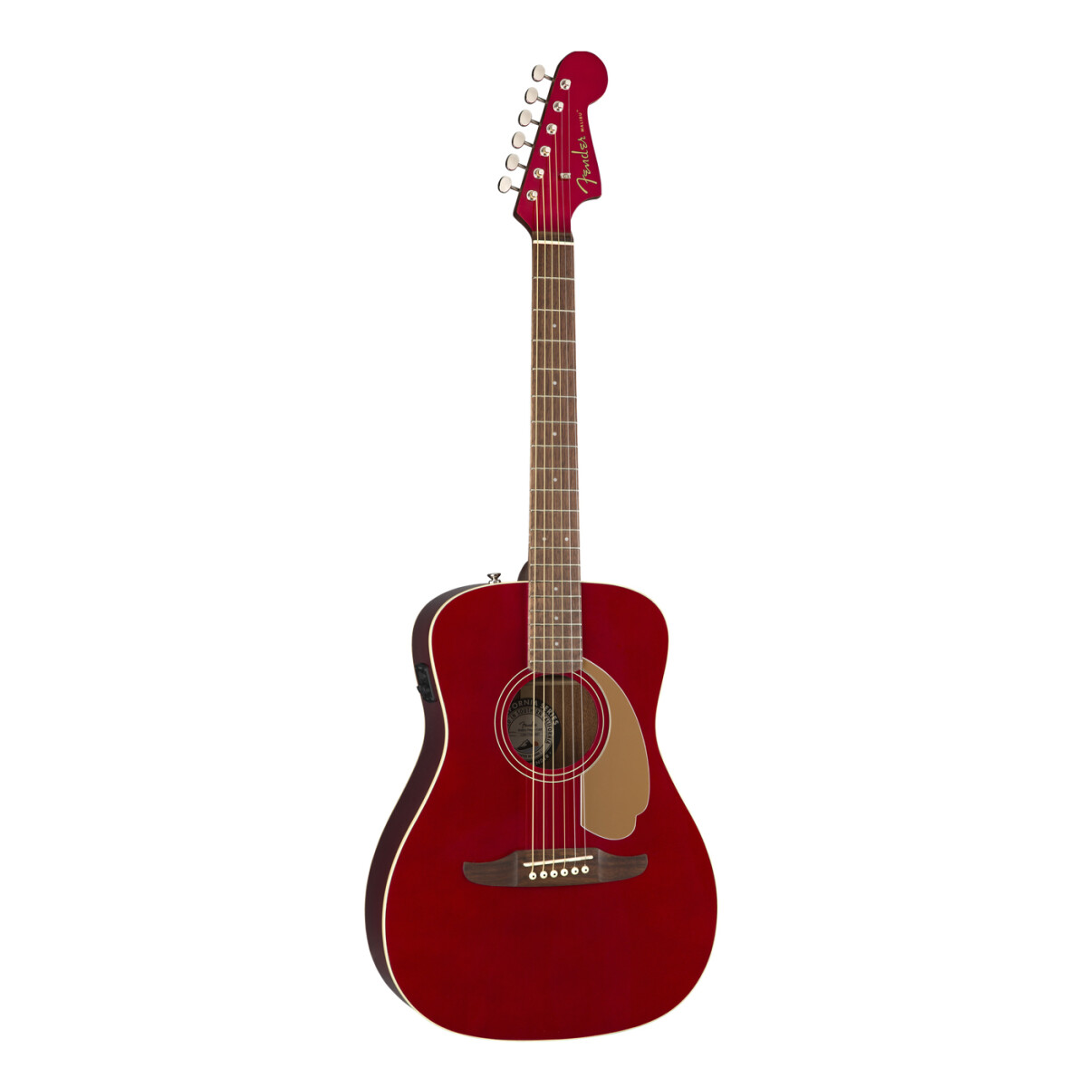 Guitarra Electroacustica Fender Malibu Wn Rojo 