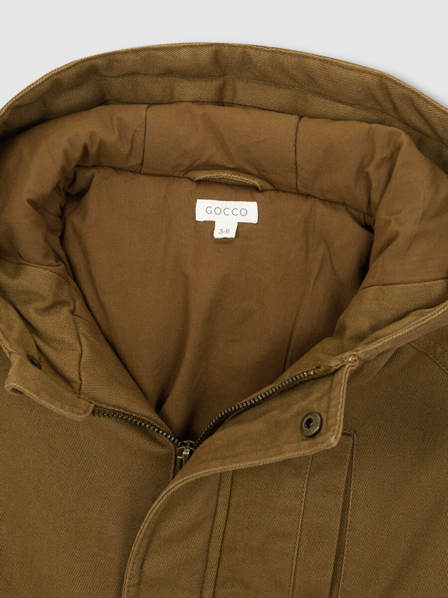 Parka Camel Oscuro