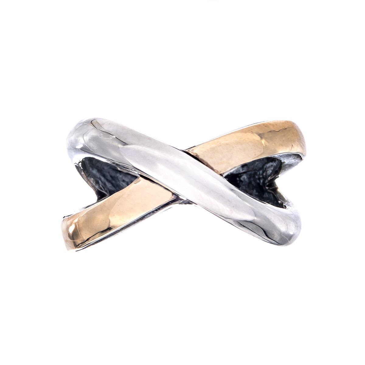 Anillo de plata 925 y double 