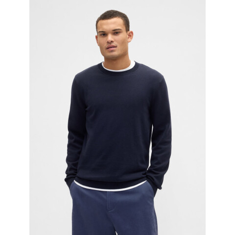 V-FA25 SOLID CORE CREW NEW CLASSIC NAVY 2