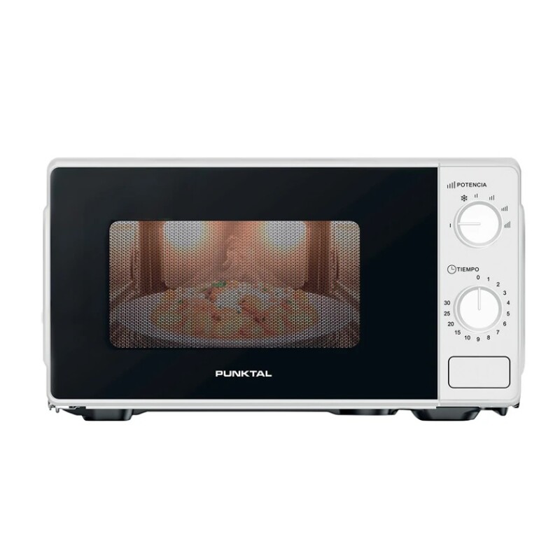 Microondas Manual Punktal Pk-2029m 700w 20l Blanco Microondas Manual Punktal Pk-2029m 700w 20l Blanco