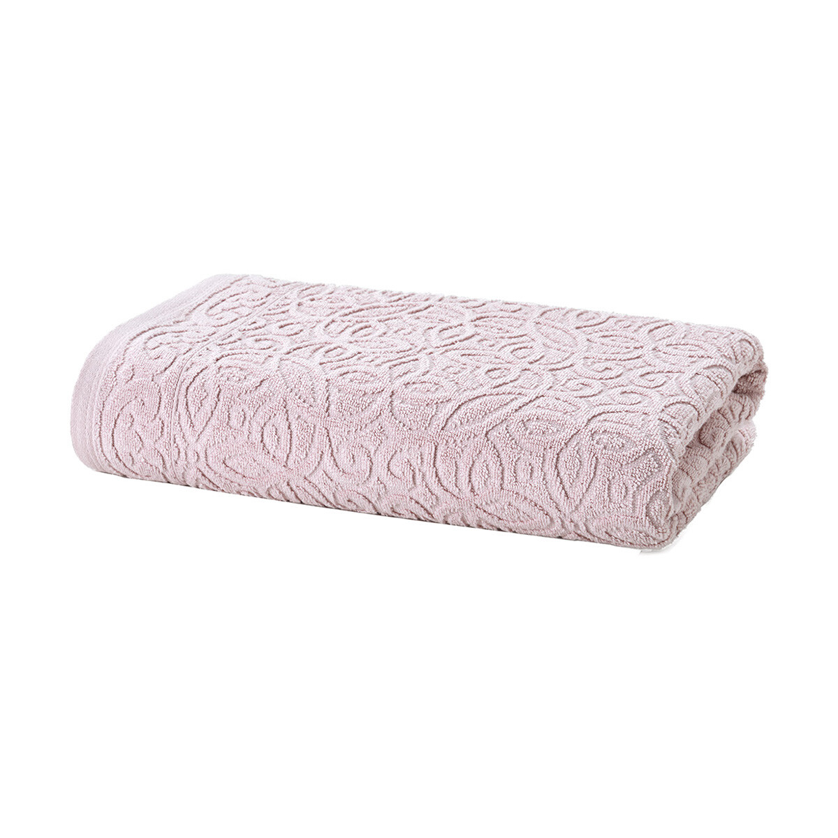 Toalla Mano Dohler Jacquard Provenza 50 x 90 cm 100% Algodón - ROSA CLARO 