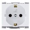 TOMA SCHUKO 2P+T LATERAL Y CENTRAL C/SEGURO 16A 250V ATENEA BLANCO TOMA SCHUKO 2P+T LATERAL Y CENTRAL C/SEGURO 16A 250V ATENEA BLANCO
