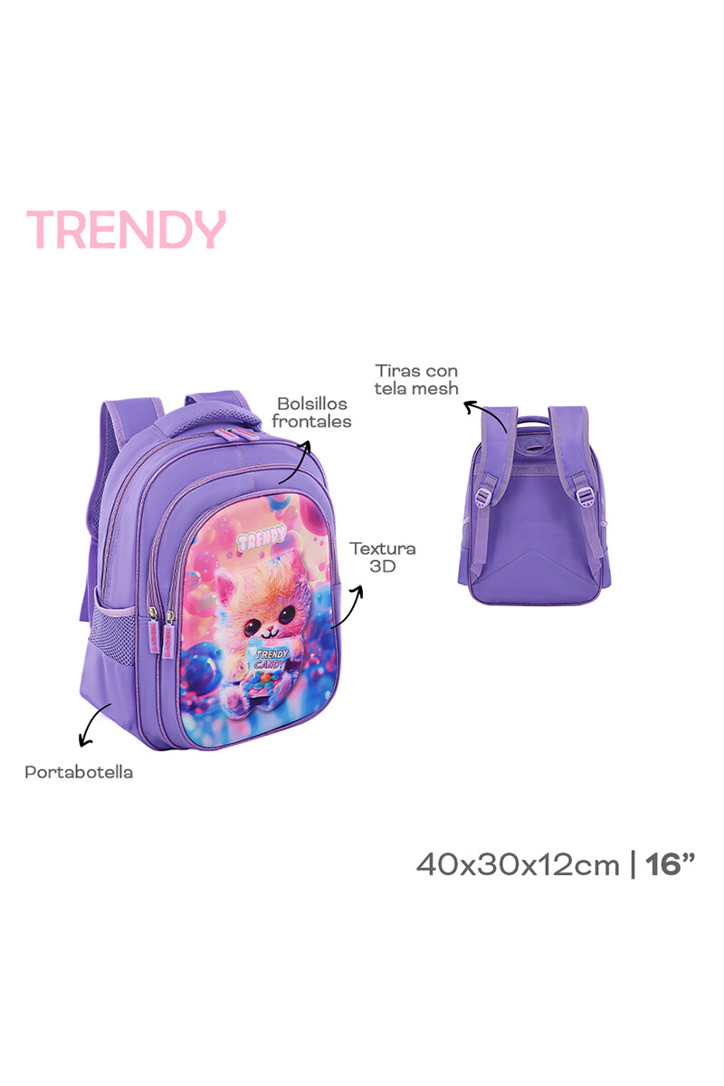 Mochila Trendy Violeta