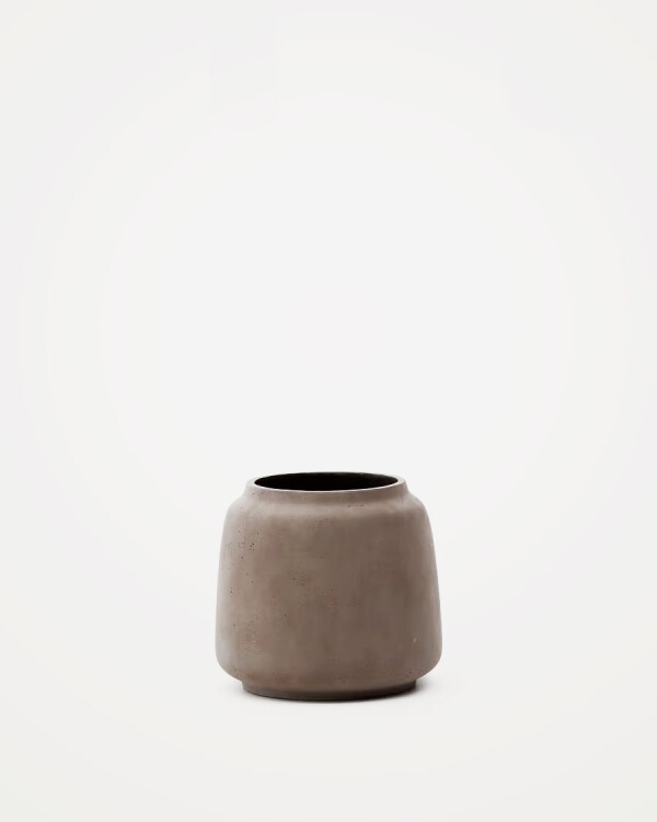 Macetero Lira de efecto terracota Ø40 cm