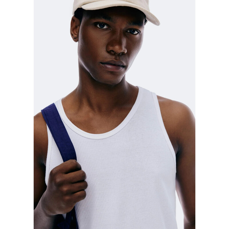 CAMISETA REGATA MASC BRANCO