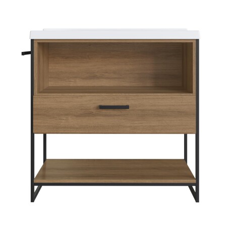 MUEBLE DE BAÑO MDP MARRON ACRE