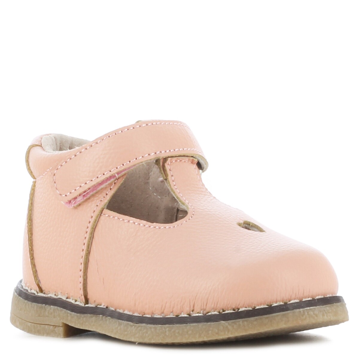 Zapatos de Niña MINI Miss Carol CERSEI con velcro y calado - Rosado 