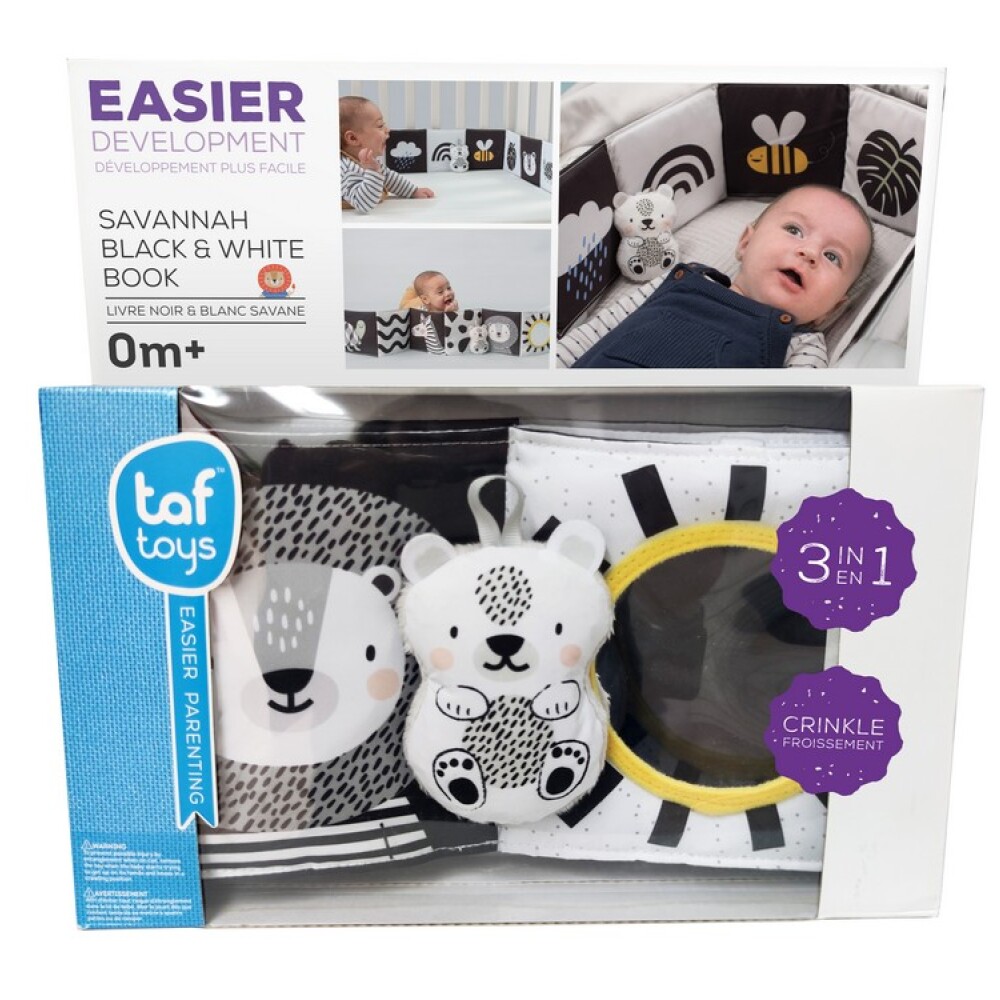 Libro Tela Taf Toys contrastes Libro Tela Taf Toys contrastes