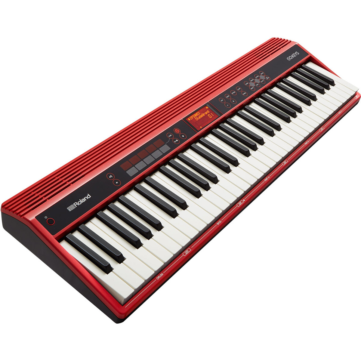 Piano Digital Roland Go-61 Red 