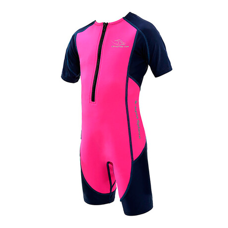 Aqua Sphere - Traje de Neopreno Niño Unisex Stingray core Warmer SJ213020410 - Rosado / Azul. 10. 001