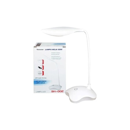 LAMPARA LED DE MESA PORTATIL Blanco