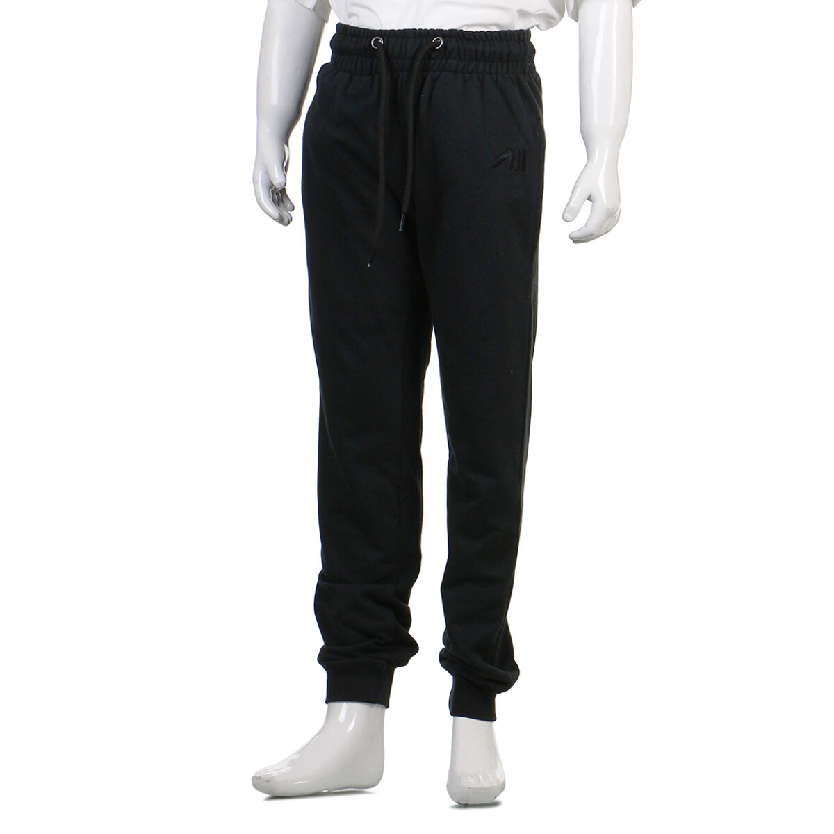 Austral GIRLS COTTON JOGGING PANT- BLACK - Negro 