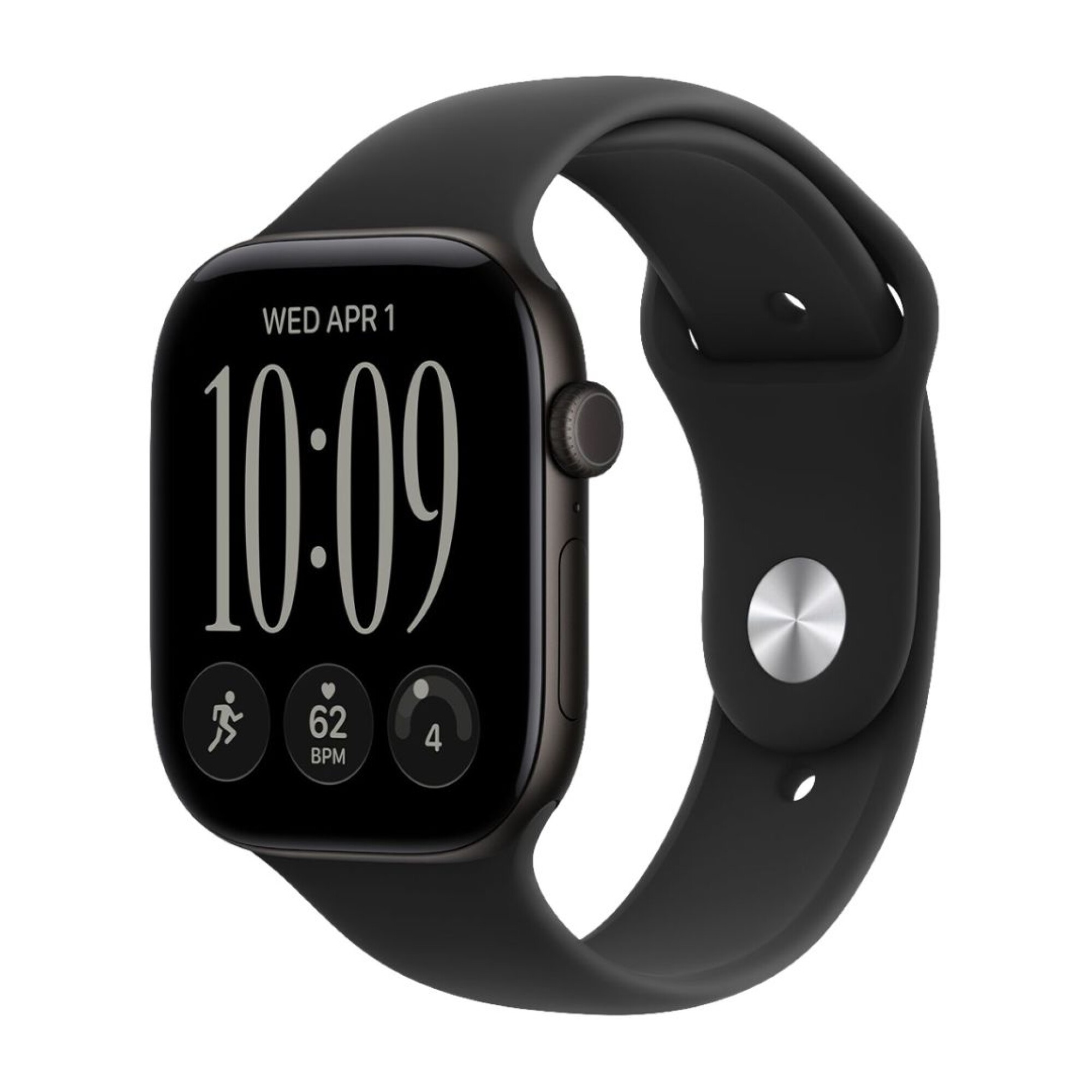 Apple Watch Series 12 42 мм GPS MJEA4LS/A, чёрные