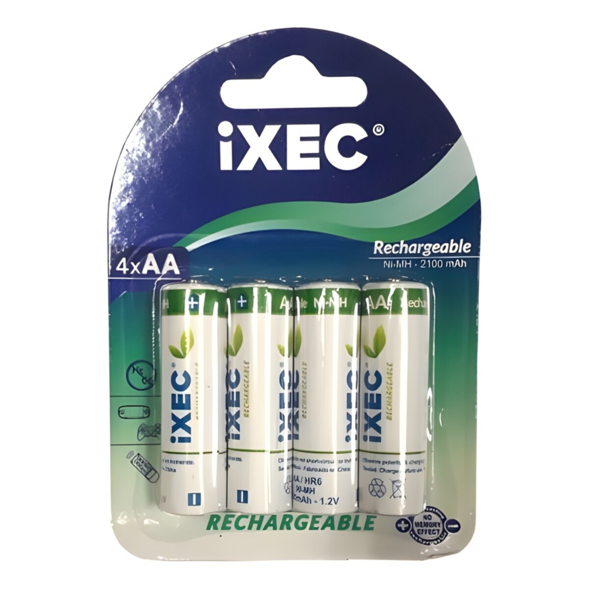 Blister De 4 Pilas Ixec Alcalinas Aa 