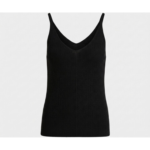 VMMYMILO SINGLET TOP WVN GA BOO BLACK
