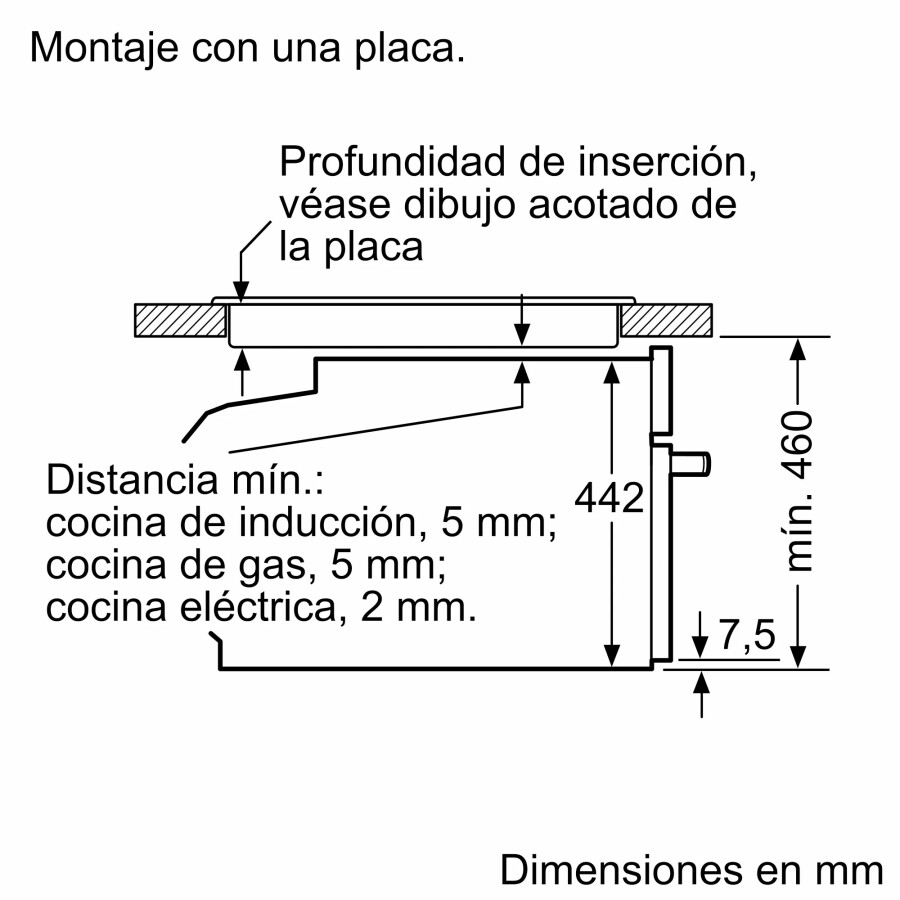 Horno de empotrar Goumet Compacto 47 Lts Bosch CBG7341B1 Horno de empotrar Goumet Compacto 47 Lts Bosch CBG7341B1