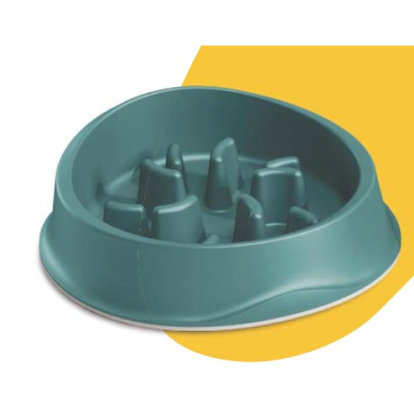 COMEDERO STEFANPLAST CHIC SLOW FOOD 0,5LT VERDE COMEDERO STEFANPLAST CHIC SLOW FOOD 0,5LT VERDE