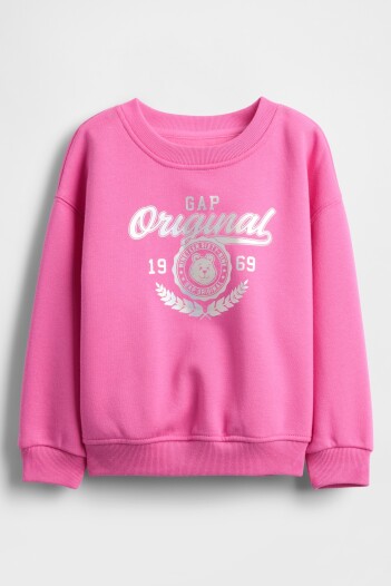 Buzo Deportivo Logo Gap Toddler Niña Phoebe Pink