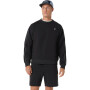 Polera Training Asics Track Club Heritage Crew-Neck Top C Un Performance Black