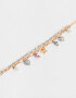 Pulseras Flexibles Multi dijes Pulsera Flexible Multidijes - Combinacion Bicolor