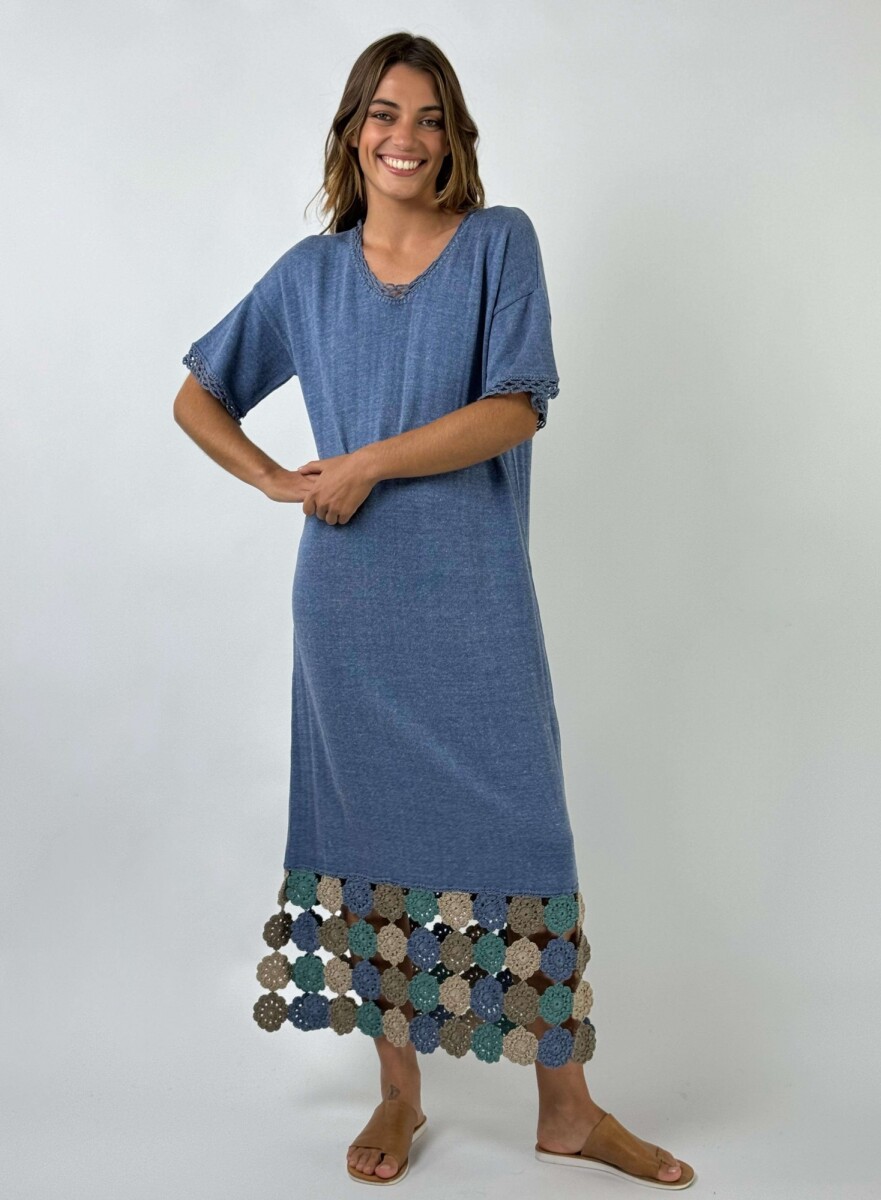 VESTIDO SAPHYRA - AZUL 
