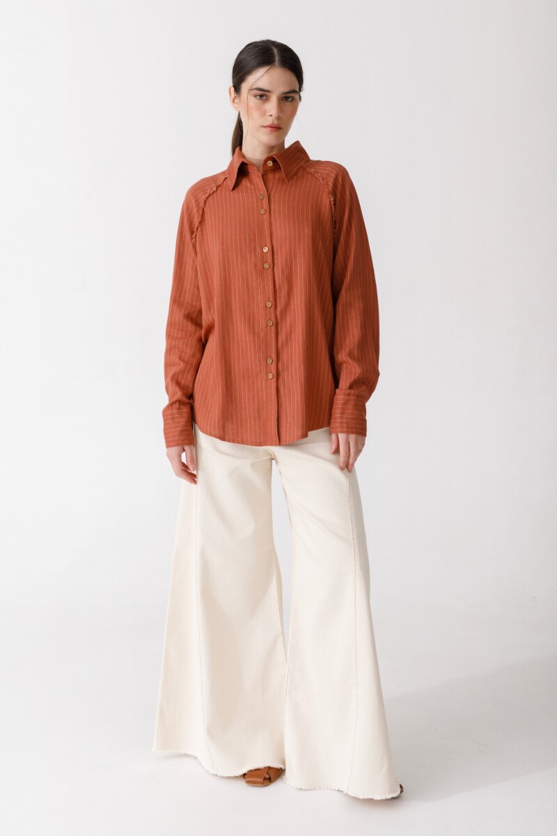 CAMISA RAGLAN Rayas Terrac