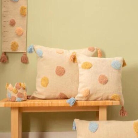 Funda de almohadón LOLO Beige - -