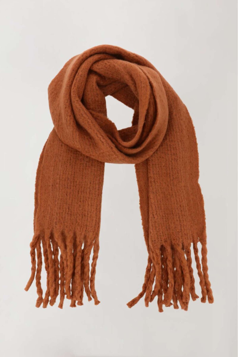 Bufanda cozy knit - Tostado 