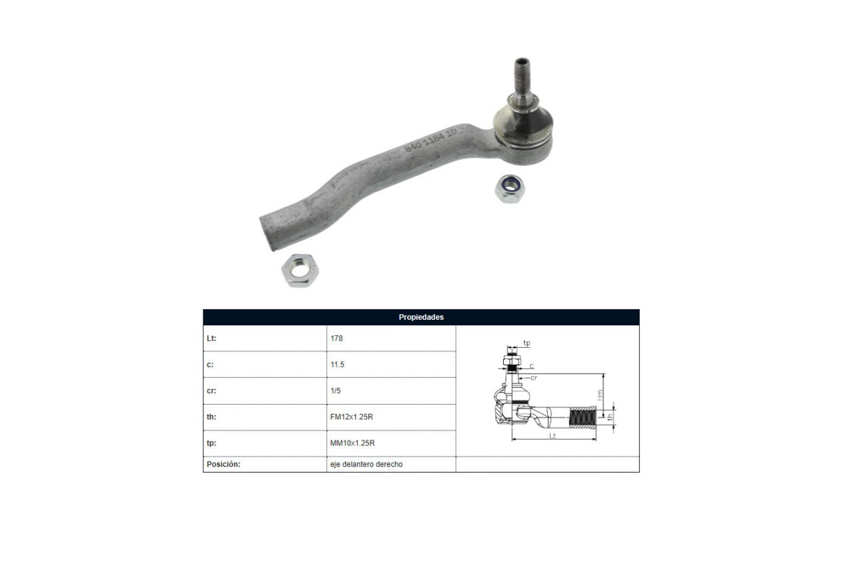 Puntero Nissan Versa/March/Note 11-25 Der Puntero Nissan Versa/March/Note 11-25 Der