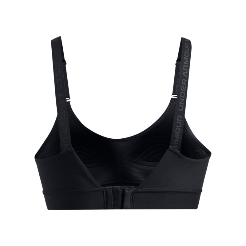 UA Infinity Mid 2.0 Bra-ORG BLK-002