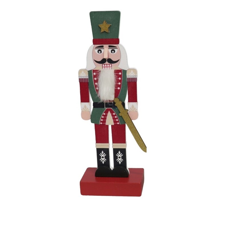 Soldado Decorativo Navideño – 24 cm GE SOLDADO NAVIDAD 24.4X4.8X8.5CM 3STD