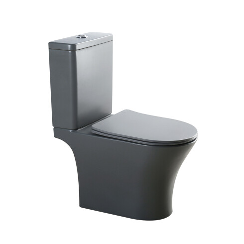 Inodoro Con Tapa Gris Linea Anori Aqualia 000