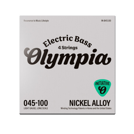 Encordado Bajo Olympia Initiative Nickel Alloy 045-100 Encordado Bajo Olympia Initiative Nickel Alloy 045-100