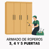 Armado De Roperos 3. 4 y 6 puertas - Montevideo Y Metropolitana Armado De Roperos 3. 4 Y 6 Puertas - Montevideo Y Metropolitana