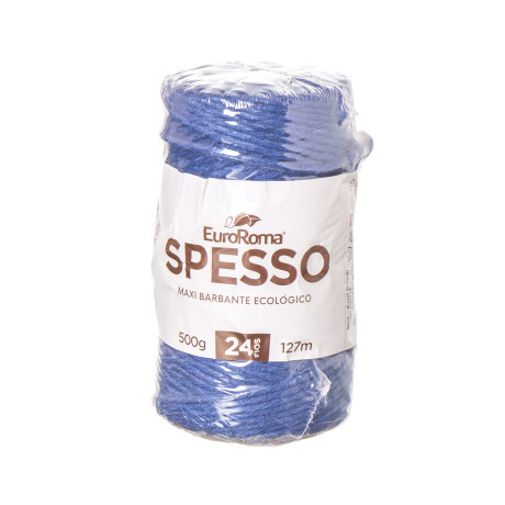 Spesso algodón Euroroma manualidades crochet y macrame azul