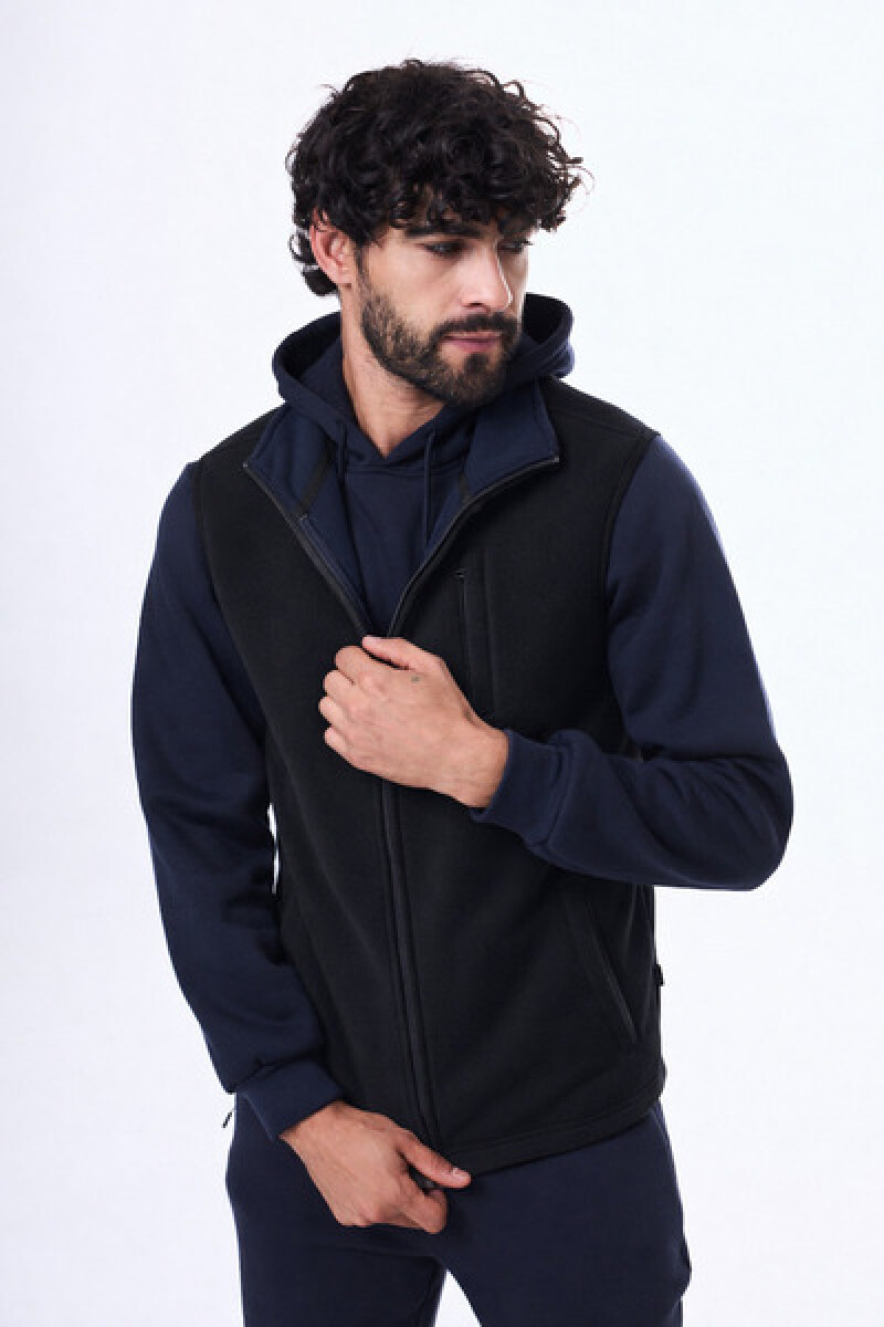 Chaleco polar Popayan Negro