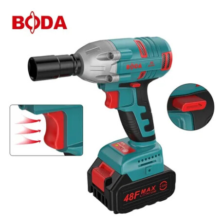 BODA LLAVE IMPACTO BATERIA LI-ION INDUSTRIAL 20V Boda Llave Impacto Bateria Li-ion Industrial 20v