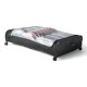 Cajon Organizacion Para Bajo La Cama C Ruedas 80cmx44cmx13cm Negro