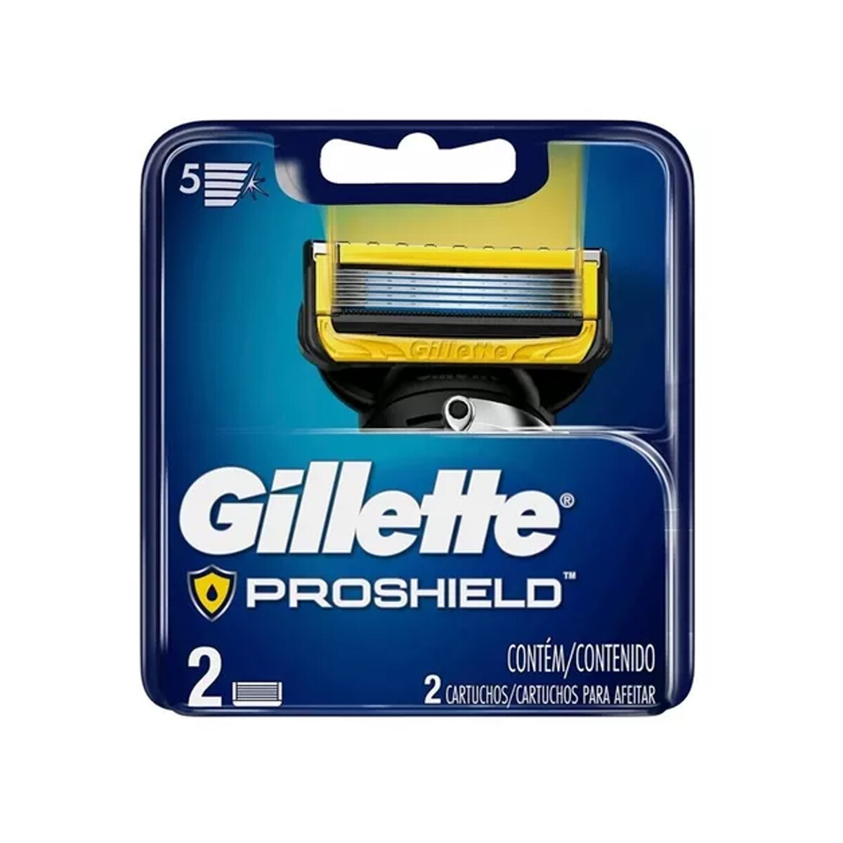 Repuestos Gillette Fusion Proshield X 2 Unidades 
