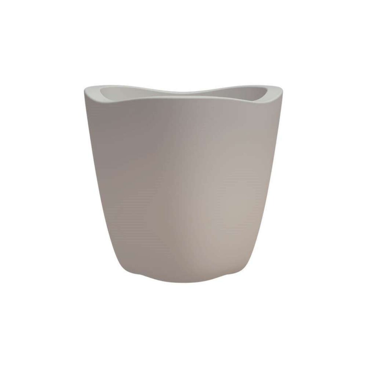 MACETA TRYAS JARDIN 26X30CM - BLANCO 