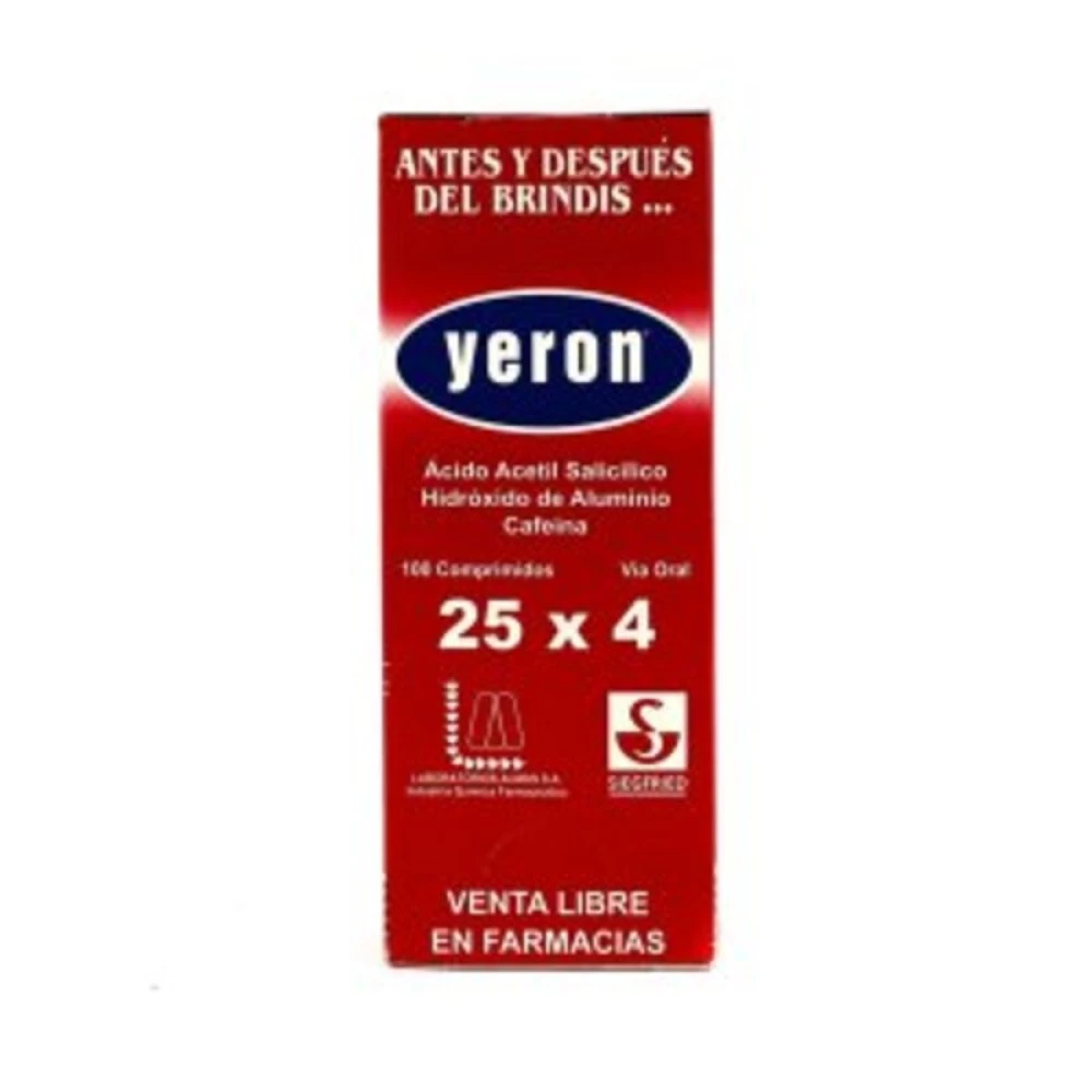 YERON CJ X 25 SOBRES