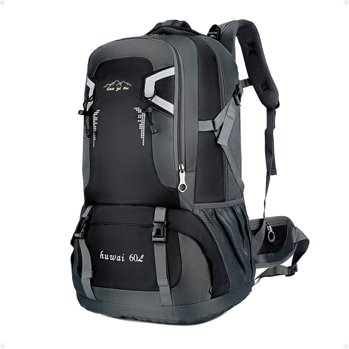 Bolso Mochila de Camping, Trekking y Senderismo de 60 Litros 